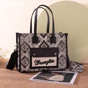 Montana West Wrangler Aztec Tote Bag new in Packaging with Dust bag